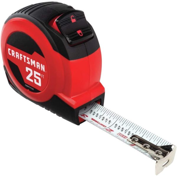 Craftsman Tape Measure, Self-Lock, 25-Foot (CMHT37225S) - Image 2