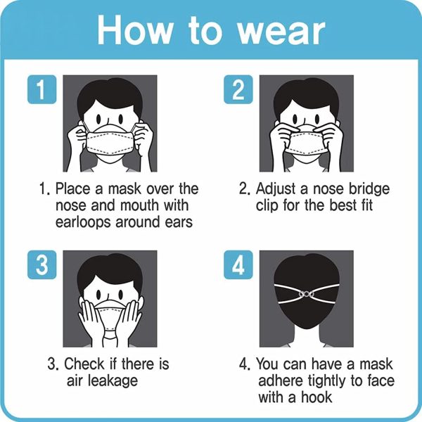 50Pcs Black Face Mask Masks for Adults, Adjustable Breathable Fashion Facemask Facemasks, 4 Ply Layer Fabric Breathe Easy Sport Athletic M1adks Women Men