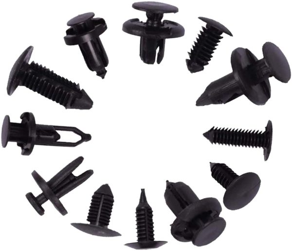 270 Pcs Car Retainer Clip Kit with Plastic Fastener Remover - 12 Most Popular Sizes - Door Trim Panel Clips - Auto Push Retainer Set for BMW Benz Toyota Honda Nissan Subaru Audi Mazda - Image 3