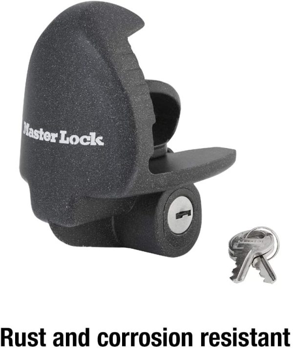 Master Lock 379ATPY Universal Trailer Coupler Lock - Image 6