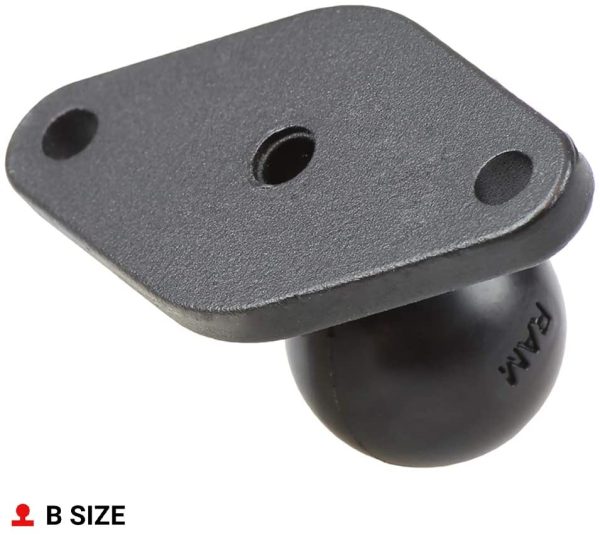 Ram Mount 2.43 x 1.31-Inch Diamond Ball Base with 1-Inch Ball (Black) - Image 5