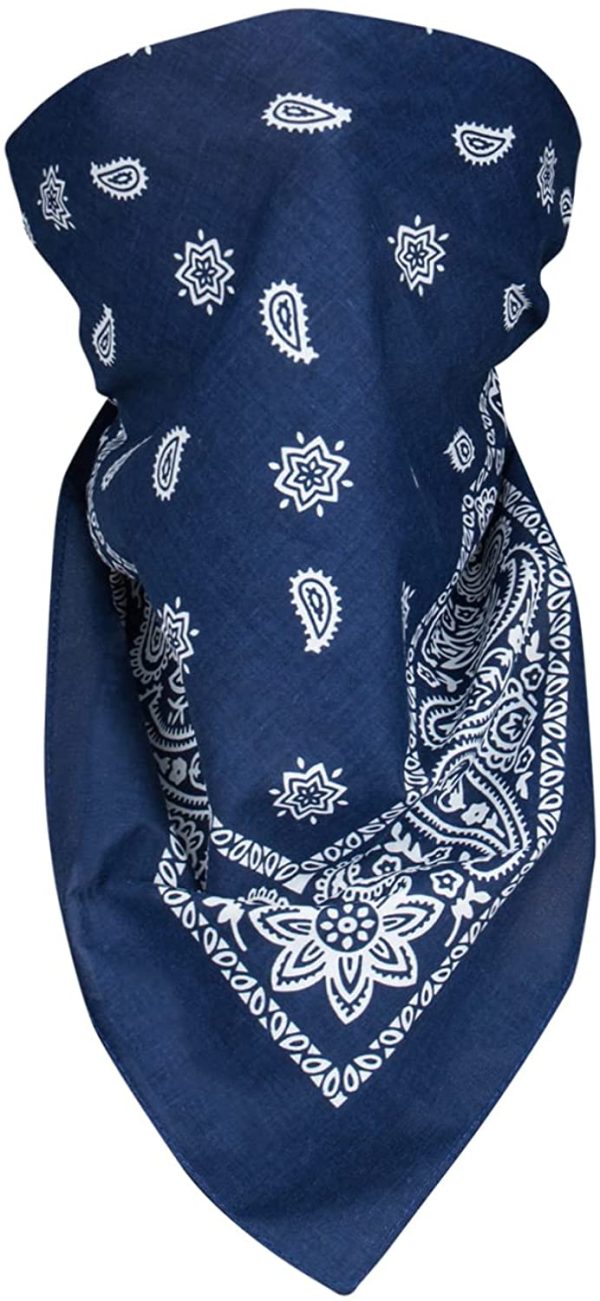 Levi's Men??s 100% Cotton Multi-purpose Bandana Gift Sets ?C Headband, Wrap, Protective Coverage - Image 3