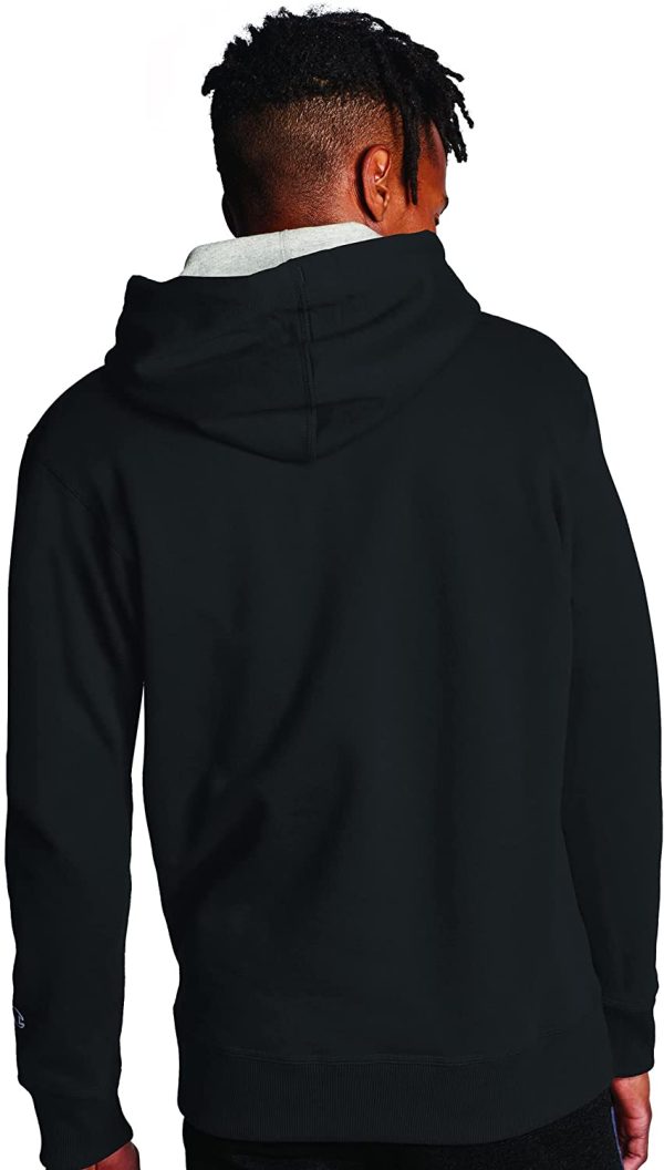 Champion Mens Graphic Powerblend Fleece Pullover Hoodie - Image 3