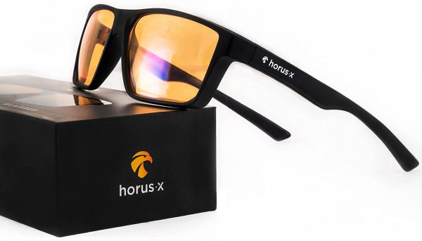 HORUS X - Blue Light Blocking Glasses for Screens - Computer Tablet Smartphone TV Glasses | UV Protection Anti-Fatigue and Eyestrain - Improved Sleep - Men and Women - Gaming Glasses - Gaming accessories - Esport - Man and woman - Image 2