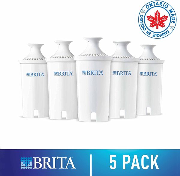 Brita Water Filter Pitcher Advanced Replacement Filters, 5 Count - Image 6