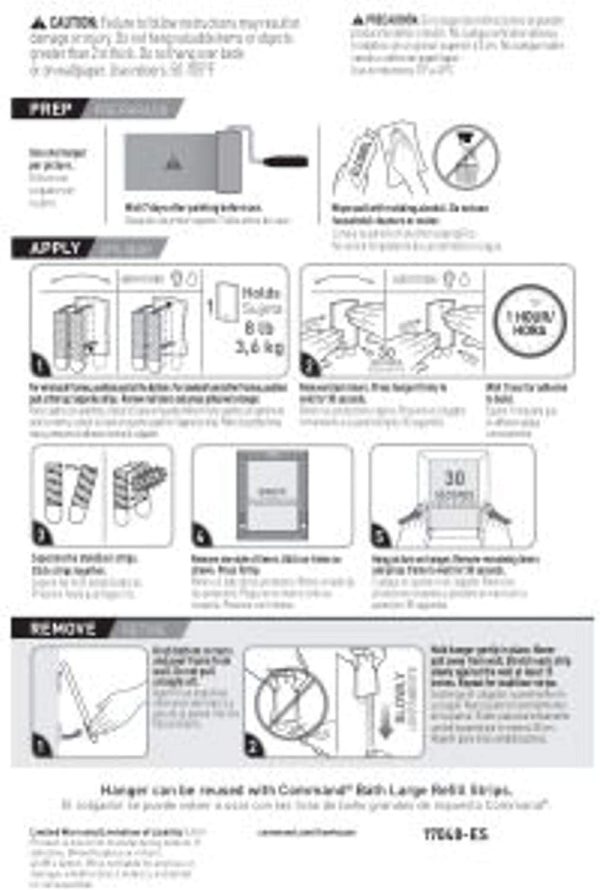 Command Universal Frame Hanger, Holds 8 lbs, White, Decorate Damage-Free, Easy to Open Packaging - 1 - Image 5