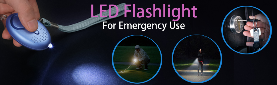 LED Fla'shlight For emergency use