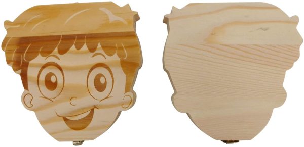 Baby Tooth Fairy Keepsake Box- First Teeth and Curl Keepsake Box | Tooth Boxes Saver & Holders for Lost Teeth Kids-Boys - Image 7