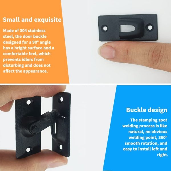 90 Degree Right Angle Door Lock Lock Bolt Lock cam Lock for Door and Window Sliding Lock bar Bolt Storage Sliding Door Lock Sliding Latch Lock Door Buckle Special Door Lock