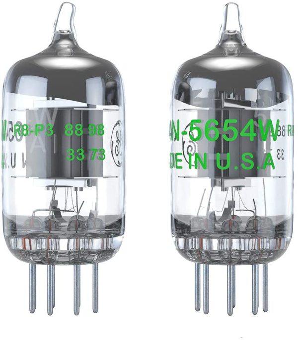 7-Pin 5654W Tested/Matched Vacuum Tubes Substitute for 6AK5 6J1 6J2 6J1P EF95 Preamplifier Tubes (2PCS) - Image 6