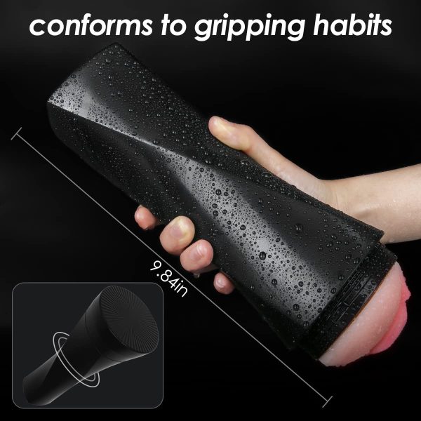 Male Masturbator with Lube, ZEMALIA Pocket Pussy Tight Realistic Texuture Vagina for Penis Stimulation Adult Masturbation Sex Toy Sleeve for Men Stoker Big Dick - Image 6