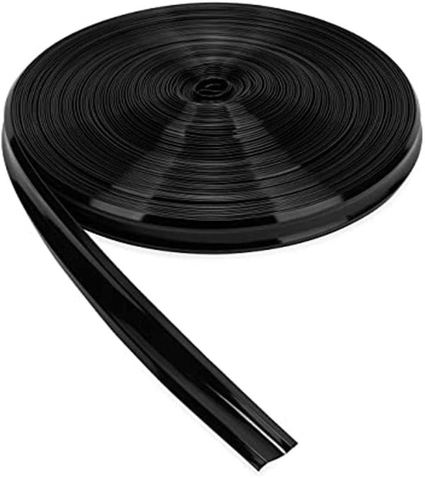 25212 RV Vinyl Insert, 1-Inch x 100-Feet, Black