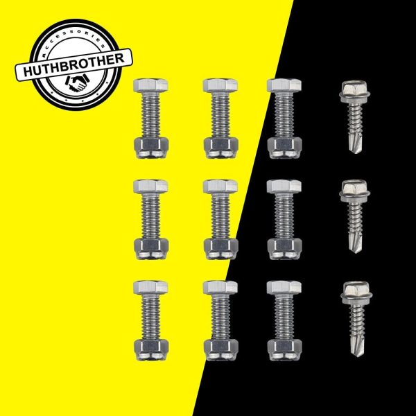 Huthbrother Snow Blower Impeller Modification Kit - 1/4" 3-Blade Universal, for Modifies 2-Stage Machine (3) - Image 6