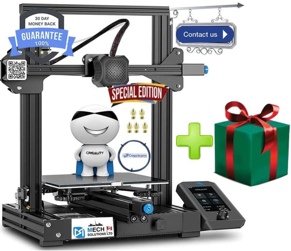 3D Printer Ender 3 V2 Canada Seller Special Edition with Free 1 Meter Capricorn Tube + Free 5pcs 3D Printer nozzles Glass Platform 220x220x250mm Silent Motherboard 4.2.2 - Image 6