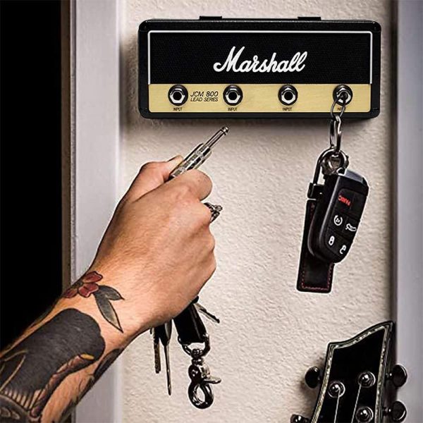 JCM800 Standard Jack Guitar Key chain Guitar Amp Key Holder Hook Wall Mounting 1 pcs - Image 2