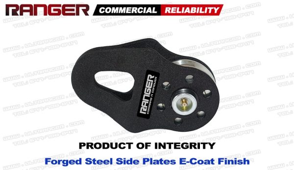 Ranger (8 Tons 17,600 LBs) Commercial Reliability Snatch Block with Grease Fitting by Ultranger - Image 5