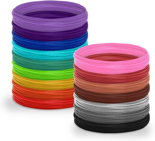 3D Pen Filament Kit Refills for 3D Pens- PLA 1.75mm Filament Color Pack | Create Professional Art with 3D Pen Refills for Kids and Adults - Image 6