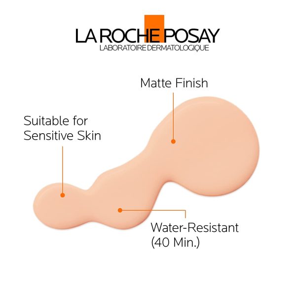 La Roche-Posay Sunscreen Lotion, Anthelios Tinted Mineral Sunscreen Ultra-Fluid Lotion Face Broad Spectrum SPF 50 Titanium Dioxide, Fragrance Free, 50ml - Image 3