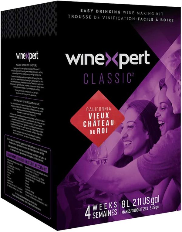 Vieux Chateau Du Roi (Petite Shiraz Blend)(Vintner's Reserve) Wine Ingredient Kit - Image 2