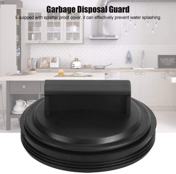 3 inch Garbage Disposal Splash Guards and Kitchen Sink Stopper Universal Rubber Food Waste Disposer in Sink Erator Garbage Disposal Splash Guard and Drain Plug for Waste King Whirlaway - Image 8