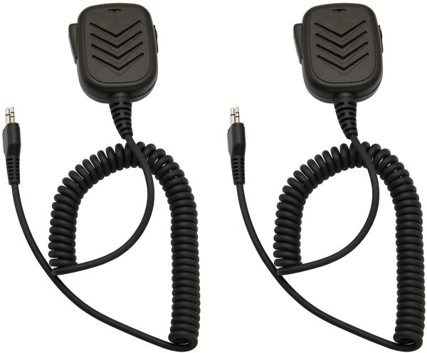 Waterproof Rainproof Shoulder Remote Speaker Mic Microphone Compatible with Midland GXT1000VP4 LXT118 LXT500VP3 LXT600VP3 GXT1050VP4 GXT1000XB (2 Pack) - Image 5