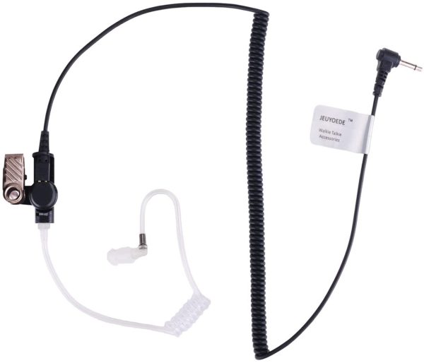 3.5mm Acoustic Tube Listen only Earpiece Headset for Radio or Walkie Talkie Mic - Image 4