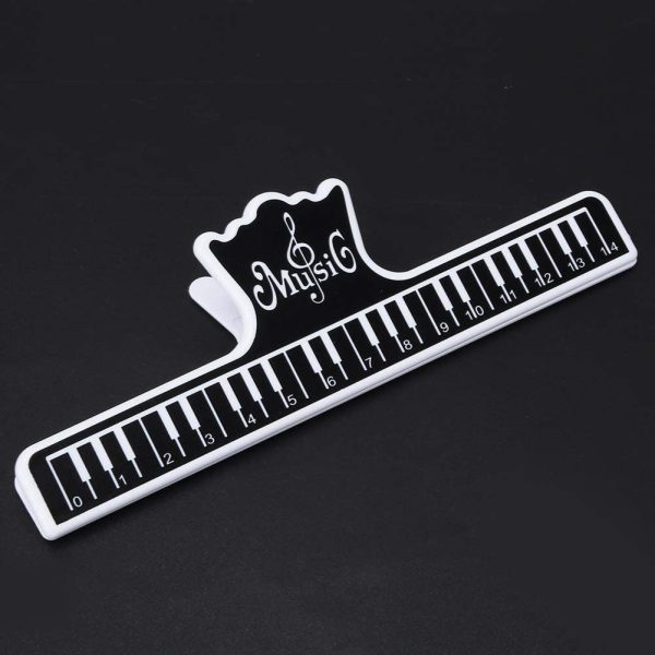 2Pcs Plastic Sheet Music Holders Page Marker Clips Piano Music Sheet Holder Musical Instrument Accessories - Image 7