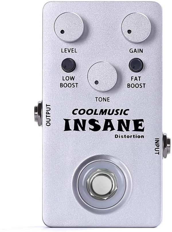 Coolmusic C-DI01 Insane Distortion Guitar Effects Pedal Bass Pedal ?? - Image 3