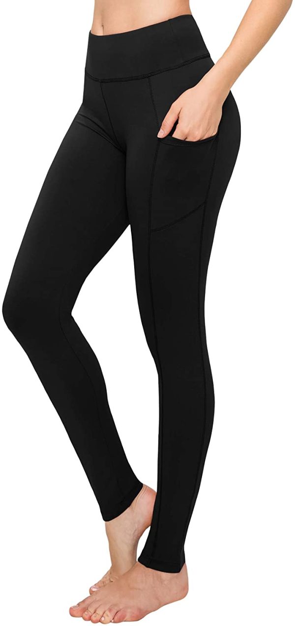 SATINA High Waisted Leggings for Women - Soft Women??s Leggings in Capri & Full Lengths - Regular and Plus Sizes in 25 Colors