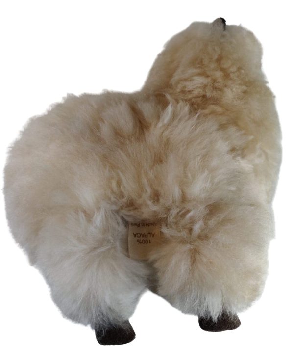 Peru Gift 100% Baby Alpaca Fur "LLAMA LOVE" ? Handmade ? Hypoallergenic & Pillow Soft ? (9") - Image 6