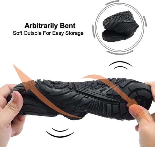 Bling Bo Men Women Water Sports Shoes Slip-on Quick Dry Aqua Swim Shoes for Pool Beach Surf Walking Water Park - Image 3