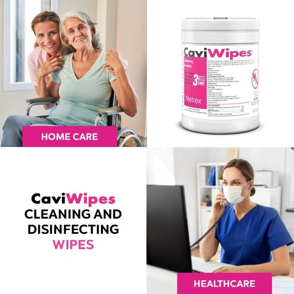 CaviWipes - 6" x 6 3/4" Large (160) - Image 2