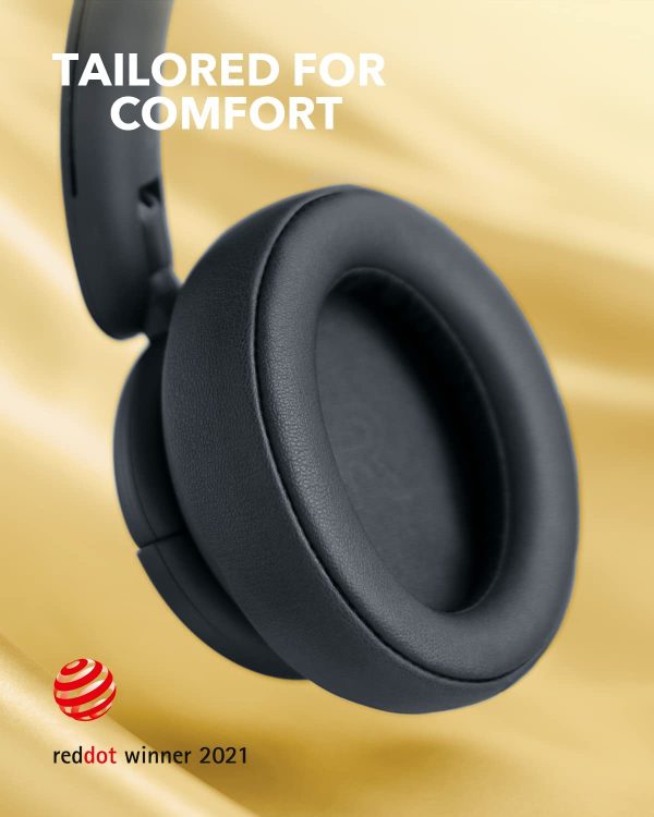 by Anker Life Q35 Multi Mode Active Noise Cancelling Headphones, Bluetooth Headphones with LDAC for Hi Res Wireless Audio, 40H Playtime, Comfortable Fit, Clear Calls, for Home, Work, Travel (Black)