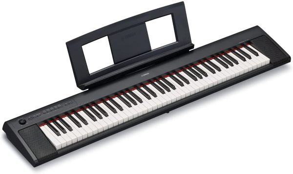 Yamaha NP32 76-Key Lightweight Portable Keyboard, Black - Image 2