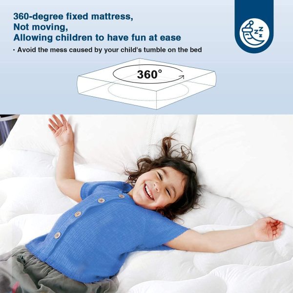 viewstar Cooling Mattress Pad Twin XL Size,Extra Thick Mattress Topper Cover, Pillow Top Mattress Cover with Down Alternative Fill,6-21" Deep Pocket for Twin XL Size Bed Soft and Breathable,39 x 80 inches - Image 2