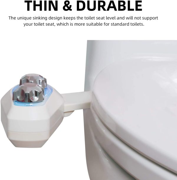 Betbo Bidet Toilet Attachment 620 Self-Cleaning Bidet Sprayer for Fresh Water Non-Electric Bidet Sprayer for Toilet - Image 4