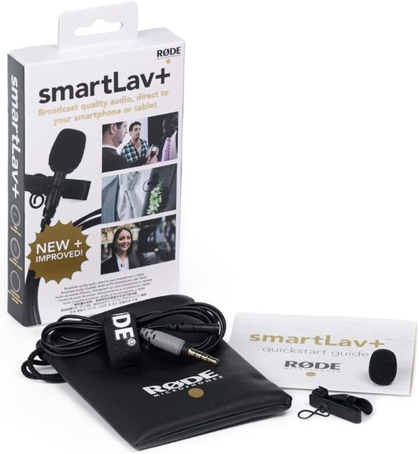 Rode smartLav+ Lavalier Microphone for Smartphones and Tablets