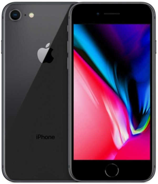 Apple iPhone 8, GSM Unlocked, 64GB - Space Gray (Renewed)