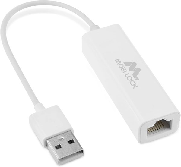 USB Ethernet (LAN) Network Adapter Compatible with Laptops, Computers, and All USB 2.0 Compatible Devices Including Vista/XP, Windows 7 to 11, All Mac OS X, OS X, and macOS by - Image 5