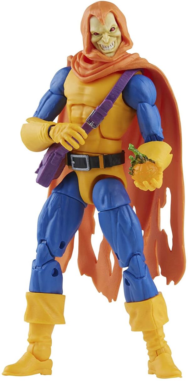 Marvel Legends Series Spider-Man 6-inch Hobgoblin Action Figure Toy, Toy Biz Inspired Design, Includes 3 Accessories: Glider, Pumpkin Bomb, Satchel