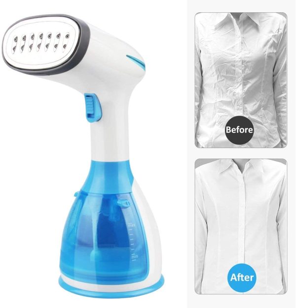 ??Upgraded??  Clothes Steamer - Portable Handheld Garment Clothing Steamer 1100W 280ml Travel Steamer Fabric 20s Fast Heat-up Auto-Off Ideal for Home Office - Image 5