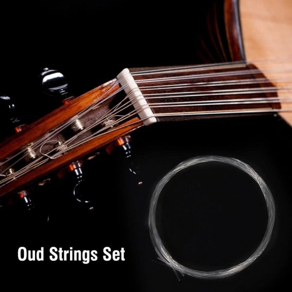 Oud Strings Set, Nylon and Silver-Plated Copper Alloy Strings for Oud Accessory Parts(11 Strings) - Image 7