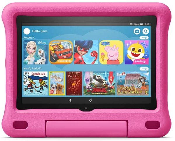 Fire HD 8 Kids tablet, 8" HD display, ages 3-7, 32 GB, Pink Kid-Proof Case - Image 5