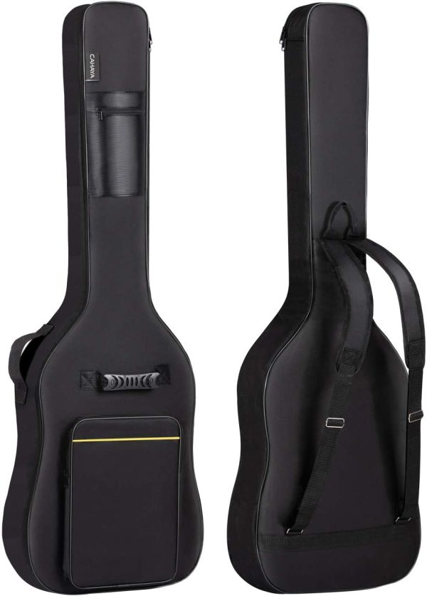 CAHAYA Electric Bass Guitar Bag Gig Bag 8mm Padding Black Padded Backpack Soft Bass Guitar Case CY0222 - Image 7