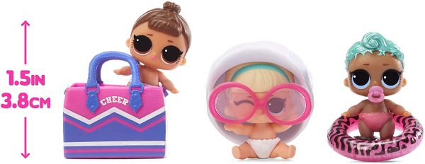 LOL Surprise Color Change Lil Sisters 3 Pack Exclusive with 5 Surprises in Each Including Outfits and Accessories for Collectible Doll Toy, Gifts for Kids, Toys for Girls Ages 4 5 6 7+ Years Old - Image 5