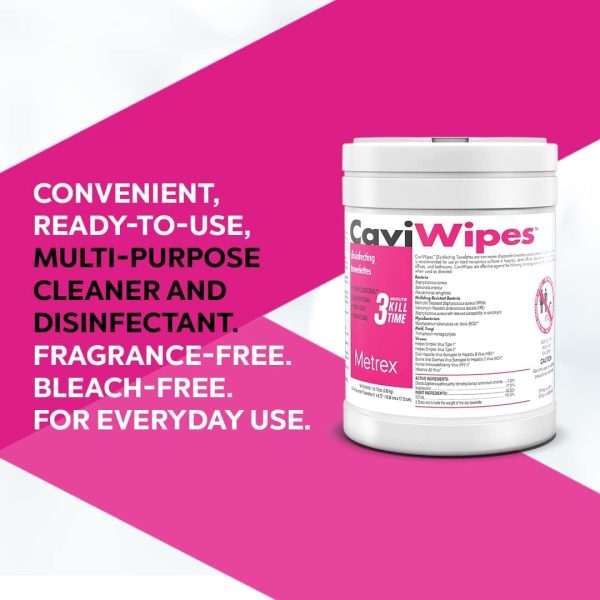 CaviWipes - 6" x 6 3/4" Large (160)