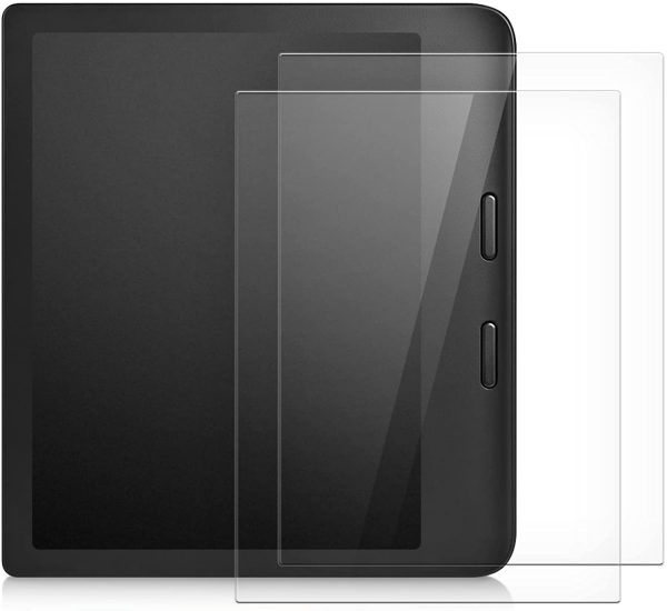 kwmobile Screen Protector Compatible with Kobo Libra 2 - Screen Protector for eReader Pack with Clear Finish - Set of 2 - Image 7