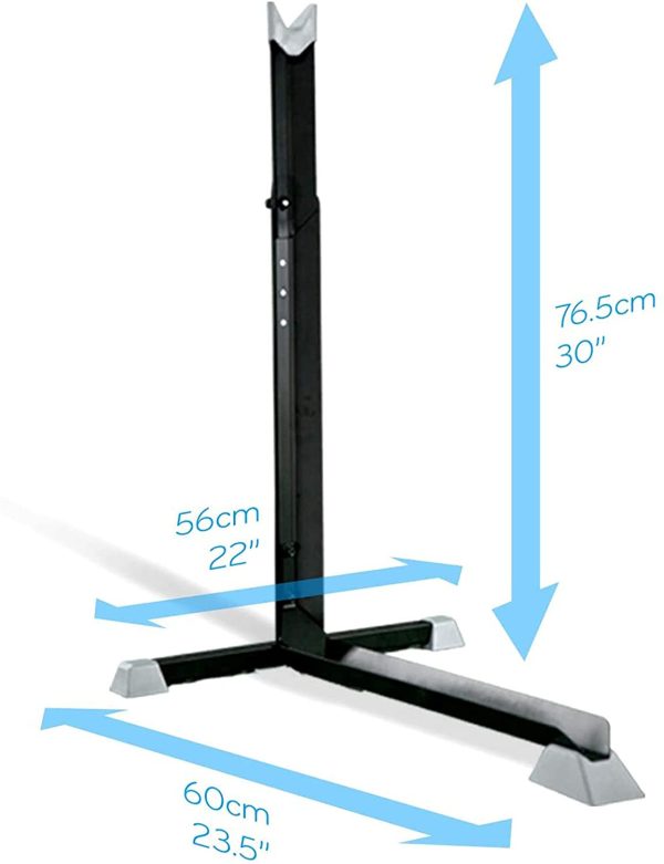 Bike Nook Bicycle Stand The Easy to Use Upright Design Lets You Store Your Bike Instantly in A Space Saving Handstand Position, Freeing Floor Space in Your Living Room, Bedroom or Garage