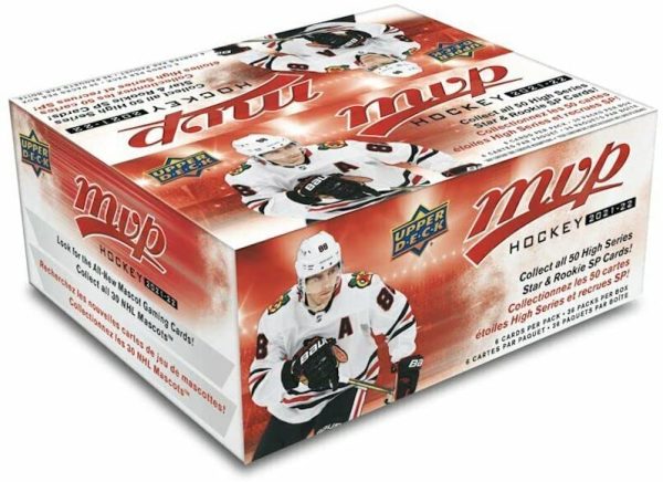 2021/22 Upper Deck MVP NHL Hockey Retail Box (36 pks/bx) - Image 2