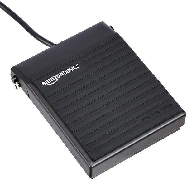 Amazon Basics Sustain Pedal for Portable Keyboards - Black - Image 5